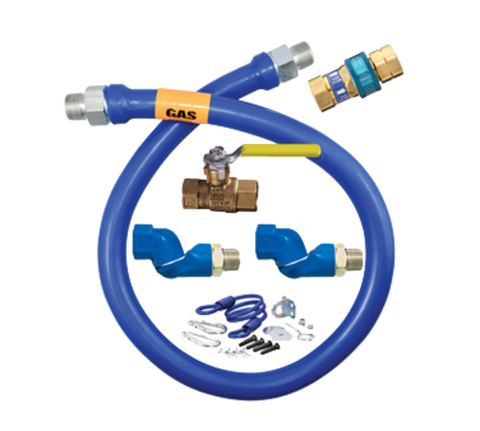 Dormont Manufacturing 16125KIT2S48 - Dormont Blue Hose™ Moveable Gas Connector Kit
