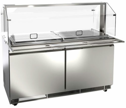 Omcan Canada 50089 - (PT-CN-1524-S-HC) Refrigerated Prep Table
