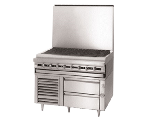 Jade Range (Middleby) JRLH-02S-T-48 - Titan™ Fire & Ice™ Refrigerated Base