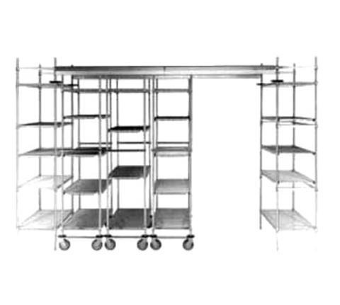 Metro MQTTE24 - MetroMax® Q Top-Track Stationary End Unit Kit