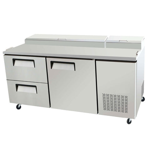 EFI Sales Ltd. Canada CPDW2-67VC - Versa-Chill Series Refrigerated Pizza Prep Table