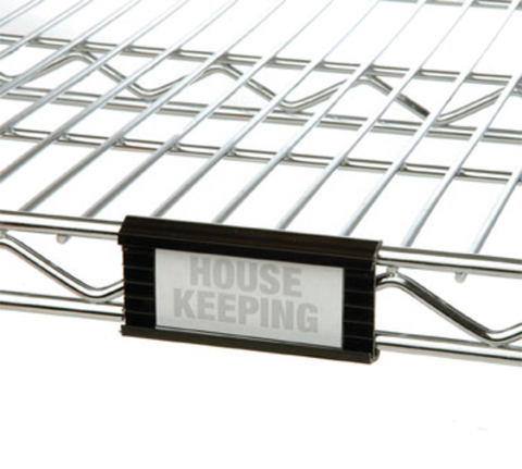 1880 Hospitality FSHELF3B - Focus Foodservice - Shelf Label Holder