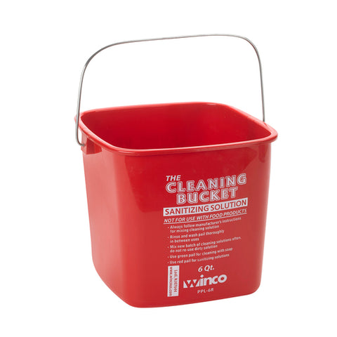Winco PPL-6R - Cleaning Bucket