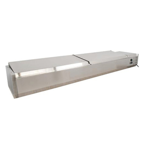 Omcan Canada 46658 - (RS-CN-0004-PSS) Refrigerated Topping Rail