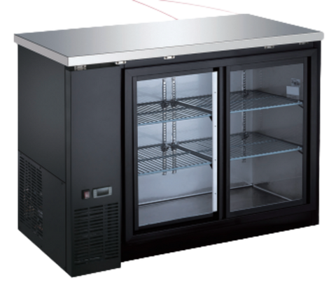 EFI Sales Ltd. Canada CBBGDS2-48CC - Back Bar Sliding Glass Door Coolers