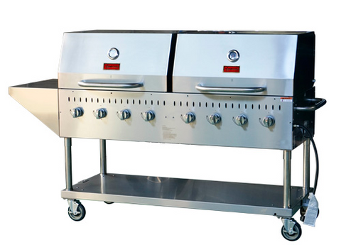 Omcan Canada 47353 - (CE-CN-0060-S LP) Outdoor Propane BBQ Grill