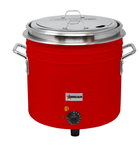 Omcan Canada 44426 - (FW-TW-5000-R) Retro Stock Pot Kettle