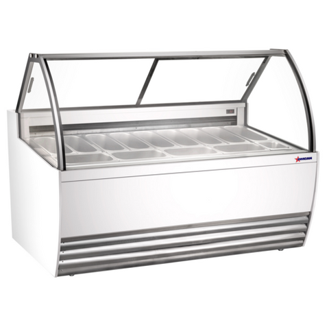 Omcan Canada 47572 - (FR-CN-0013W) Gelato Display Showcase