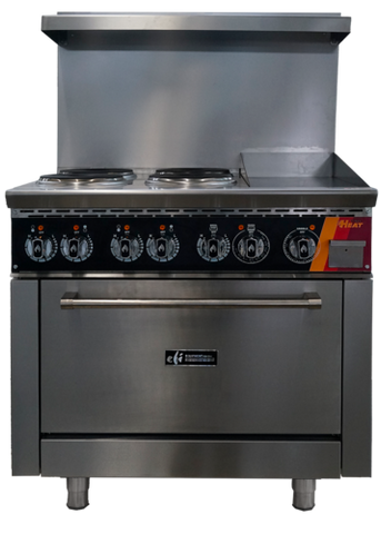 EFI Sales Ltd. Canada HRG36-12GM-4B-ELC - Electric Range