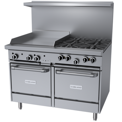 Garland Canada G48-4G24LL - (Garland/U.S. Range (Garland Canada)) G Starfire Pro Series Restaurant Range