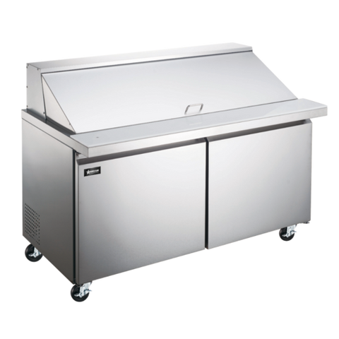 Omcan Canada 50051 - (PT-CN-1537-HC) Mega Refrigerated Prep Table