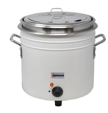 Omcan Canada 46708 - (FW-TW-5000-W) Retro Stock Pot Kettle