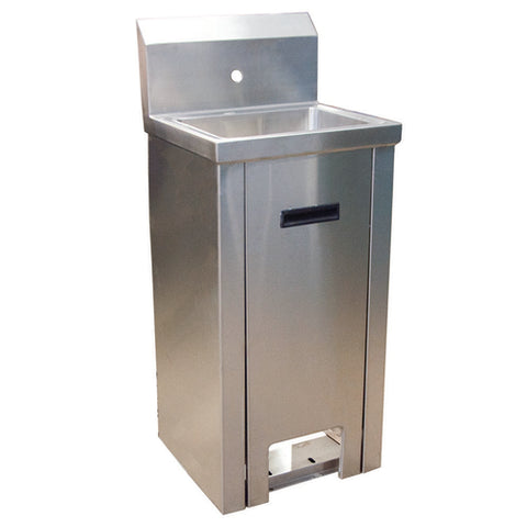 BK Resources BKHS-W-1410-PED-P-G - Hand Sink