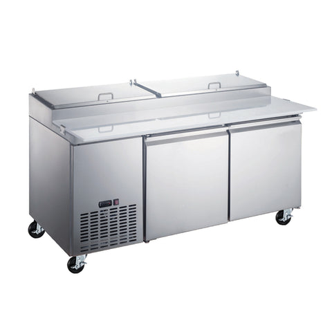Omcan Canada 50043 - (PT-CN-1829-HC) Refrigerated Pizza Prep Table