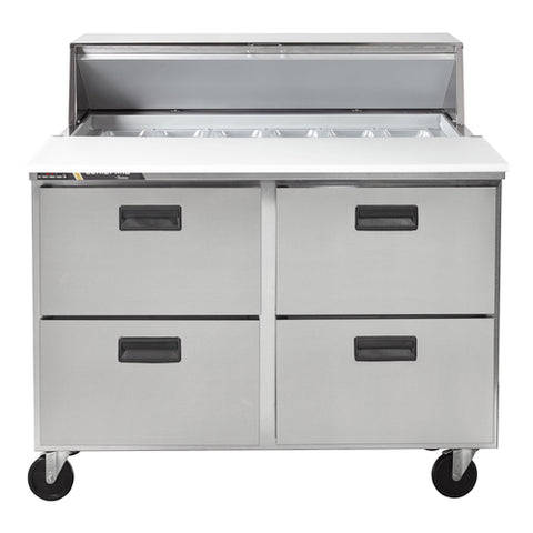 Traulsen Canada CLPT-4818-DW - Dealer's Choice CLPT Series Mega Top Prep Table Refrigerator