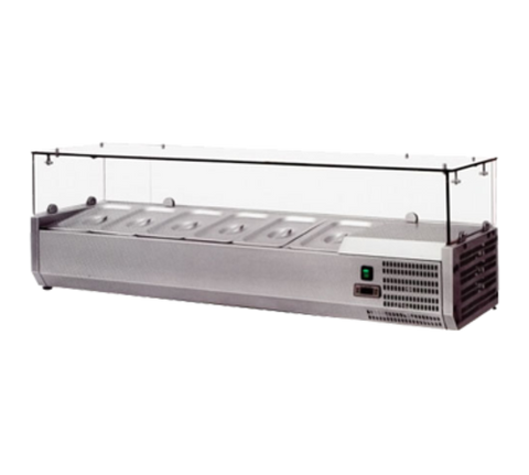 Omcan Canada 41937 - (RS-CN-0006-P) Refrigerated Topping Rail