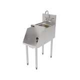 Perlick Corporation TSF12BS - TSF Series Underbar Blender Station with 18 gauge stainless steel dump sink