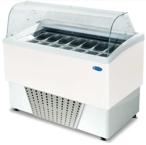 Stoelting CD-BR77-37-WP - Italproget Brio Gelato Display Cabinet