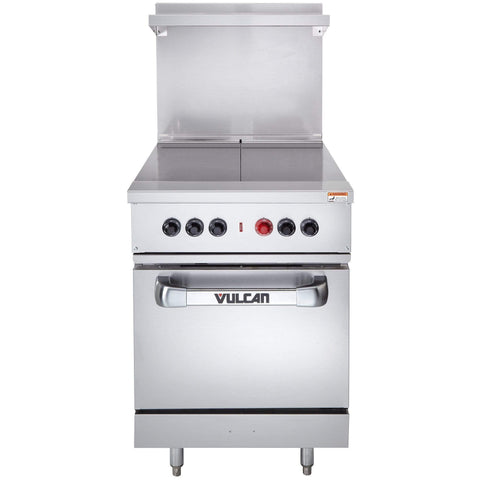 Vulcan EV Series - 24" Commercial Electric Range - 2 Hot Tops, 480v (EV24S-2HT-480)