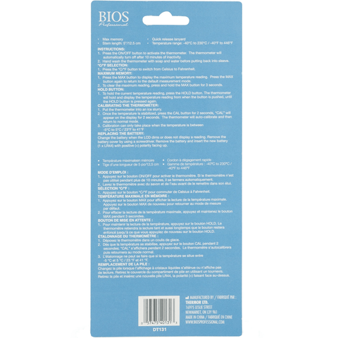 Bios Professional Thermometer