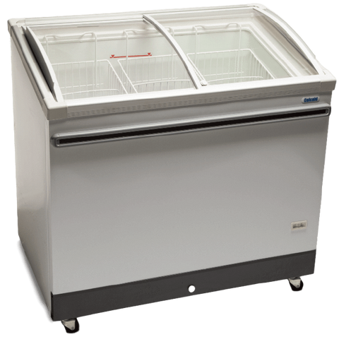 Celcold CATF59 - Ice Cream Angle Top Freezer