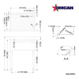 Omcan Underbar Drainboard