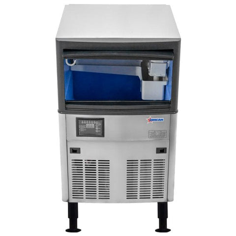 CoolSteel Ice Machine with Bin