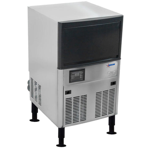 CoolSteel Ice Machine with Bin