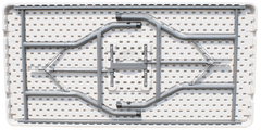 Omcan Plastic Folding Table